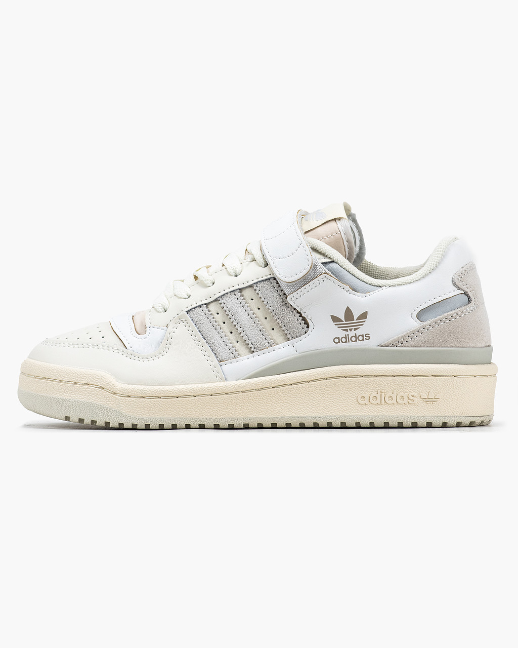 Жіночі Кросівки Adidas Forum 84 Low White Gray / Адідас Форум 84 Низькі