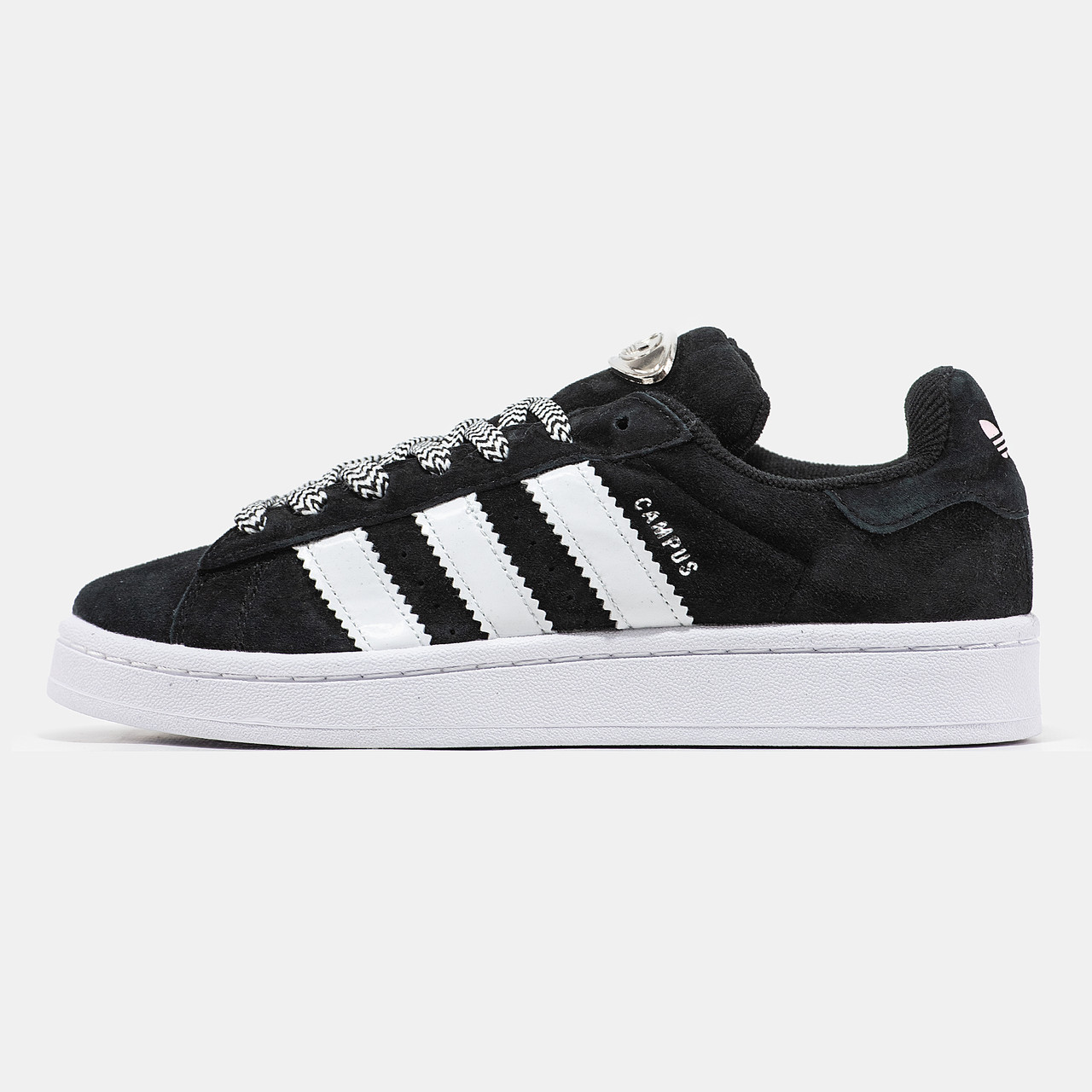Жіночі Кросівки Adidas Campus 00s Black White / Адідас Кампус 00