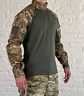Убакс мультикам-хаки тактический летний армейский, боевая рубашка военная multicam для зсу Ubacs уставной