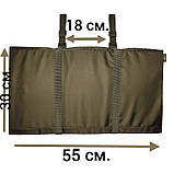 Тактичний розкладний каремат на 6 секцій. Каремат розкладний - "Marck-men", 55х30см. для спальника, фото 4