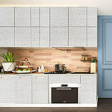 Самоклеюча плівка текстурна коричнева 0,45х10м SW-00001260, фото 5