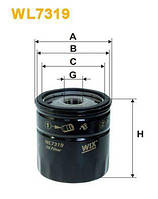 Масляный фильтр WIX FILTERS 566/2 = WL7319