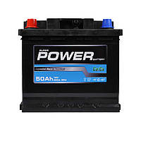 Автомобильный аккумулятор POWER MF Black60Ah 510A L+ (L2)