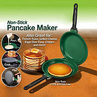 Двусторонняя сковородка для блинов Pancake Maker, отличный товар