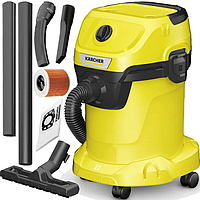 Профессиональный пылесос Karcher WD 3 v-17/4/20 1.628-101.0, пылесосы для влажной и сухой уборки