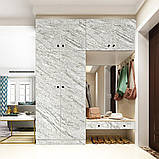 Самоклеюча плівка біло-сірий мармур 0,45х10мх0,07мм SW-00001275, фото 5