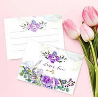 Міні листівка "Зі святом весни" 10шт/уп