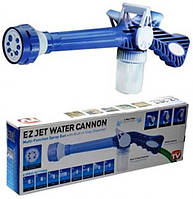 Насадка на шланг водомет распылитель воды с отсеком для моющих средств Ez Jet Water Cannon! Полезный