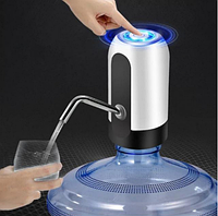 Помпа для води електрична на бутель автоматична з акумулятором Water Dispenser! Корисний