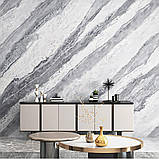 Самоклеюча вінілова плитка набір (6 рулонів) сірий мармур 3600х2800х2мм SW-00001447, фото 2