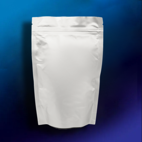 Дой-пак 130х200(32+32) 150 г із застібкою zip-lock срібний, фото 1