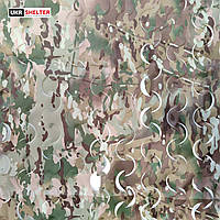 Сітка маскувальна перфорована "Мультикам" 1,5х5