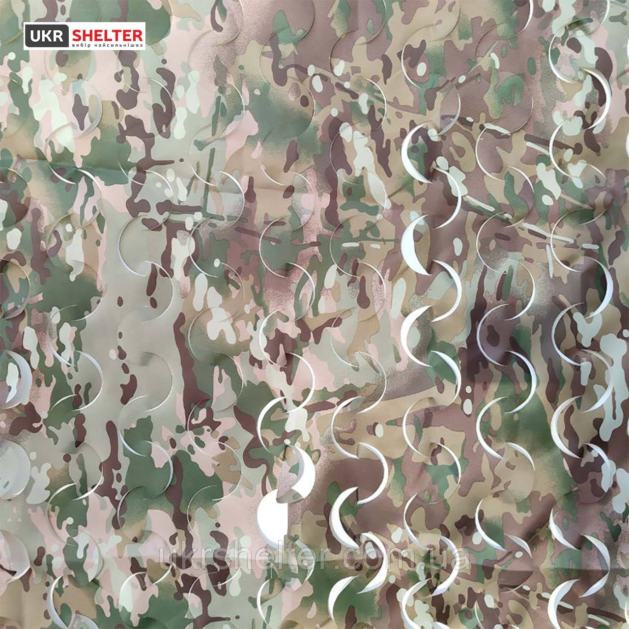 Сітка маскувальна перфорована "Мультикам" 1,5х5, фото 1