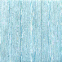 Самоклеюча 3D панель блакитне дерево 700х700х4мм (93) SW-00001338