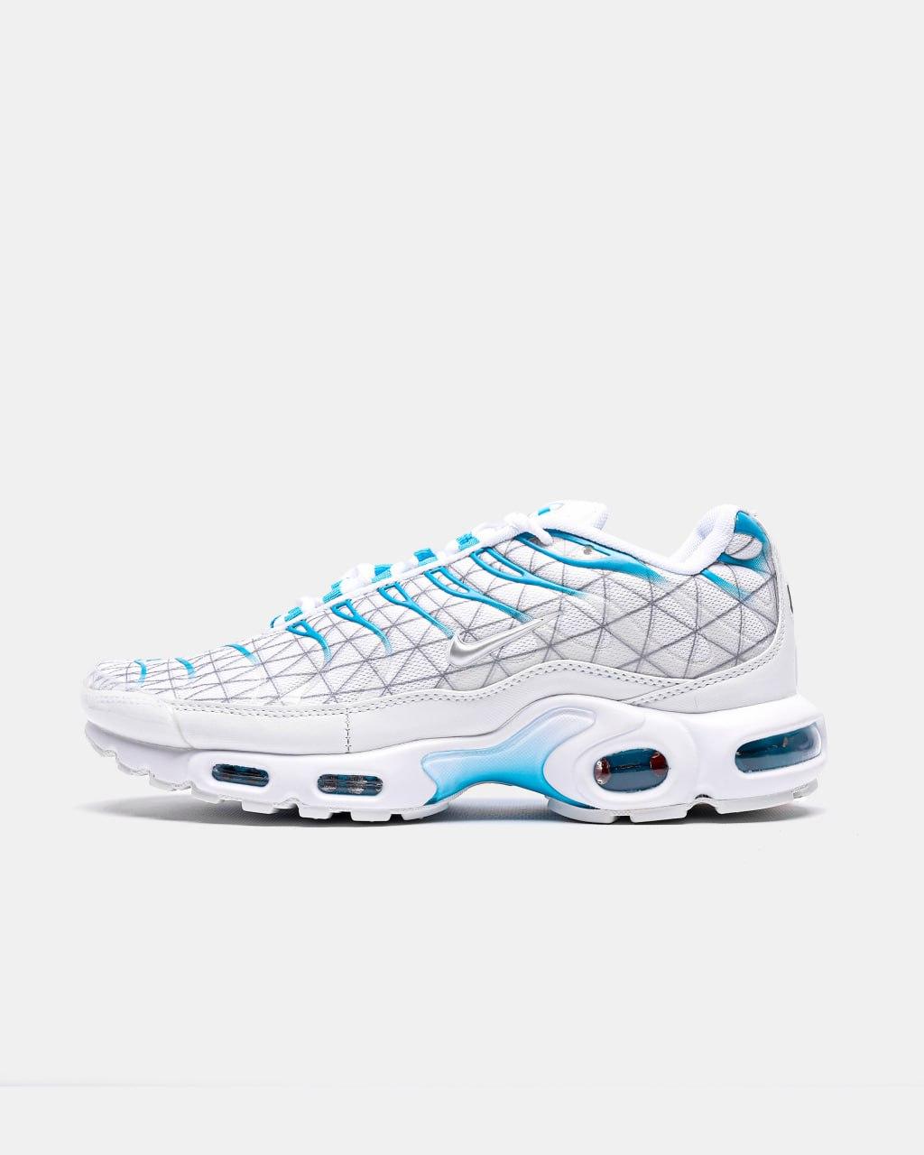 Чоловічі Кросівки Foot Locker x Nike Air Max Plus White Blue / Фут Локер Найк Аїр Макс ТН Плюс