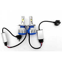 Комплект автомобильных LED ламп TurboLed T1 H7 6000K 35W 12/24v с активным охлаждением ! Полезный