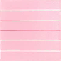 Самоклеюча 3D панель під рожеве дерево 700x700x4мм (379) SW-00001384