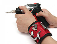 Универсальны магнитный браслет для крепежа и инструментов UKC Magnetic Wristband! Полезный