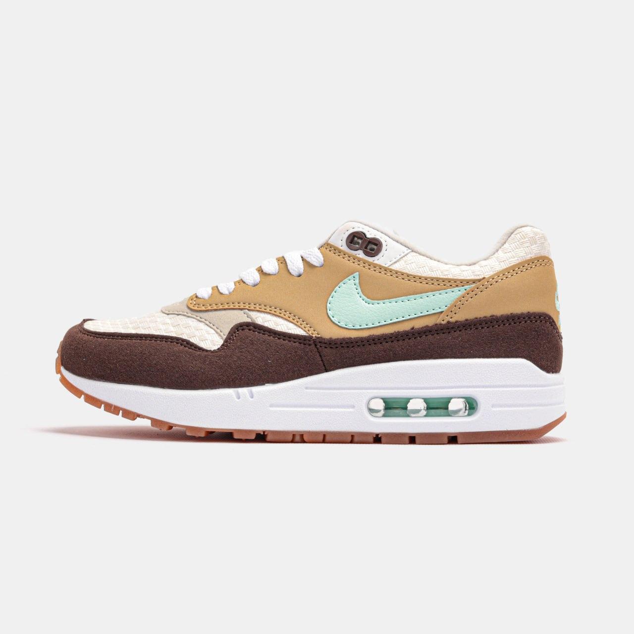 Жіночі Кросівки Nike Air Max 1 Crepe Hemp Beige / Найк Аїр Макс 1 Креп Хемп