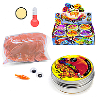 Жуйка для рук "Chameleon Gum" GUM-01-01UС в металевій коробочці  Коралово-жовтий