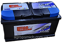 Аккумулятор автомобильный 105Aч EUROKRAFT AGM (-/+) (Производство Monbat) EN950 393x175x190