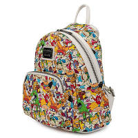 Рюкзак школьный Loungefly Nickelodeon - Nick Rewind Gang AOP Mini Backpack (NICBK0023)