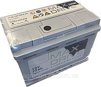 Автомобильный аккумулятор 77Ач MAX DRIVE SMF (-/+) EN720 278x175x190