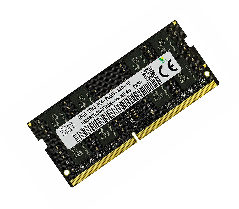 Оперативна пам'ять для ноутбука DDR4-2666 16GB PC4-21300 SK hynix HMA82GS6AFR8N-VK