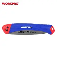 Пила по дереву складная 180 мм 7TPI 65 Mn WORKPRO PRO WP333002