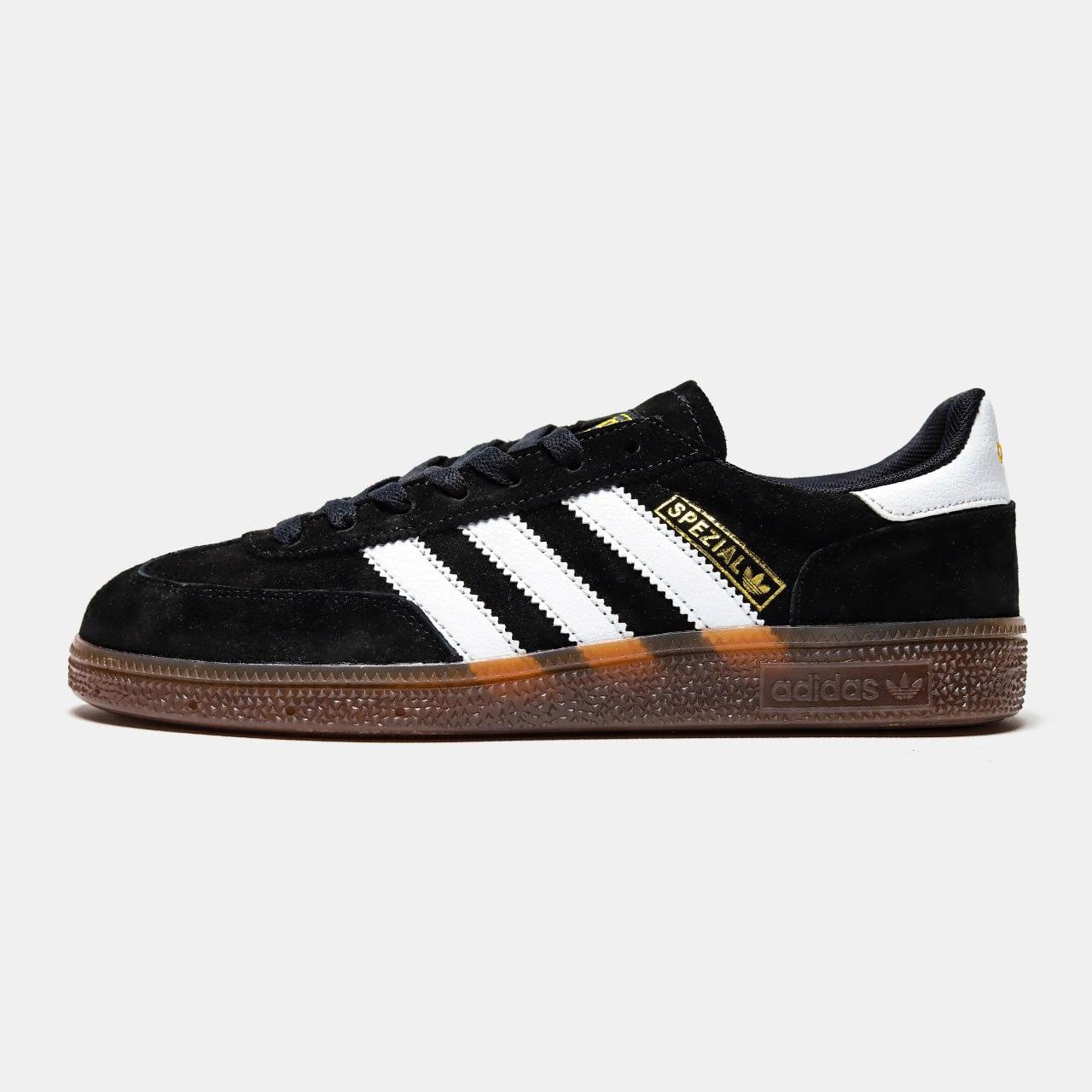 Чоловічі Кросівки Adidas Spezial Black White / Адідас Спешл