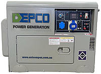 Дизельний генератор DEPCO DG8500SE-SILENT (6.5 кВт) + блок ATS