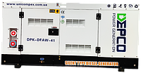 Дизельний генератор DEPCO DPK-DFAW-41 (33.0 кВт) + блок ATS