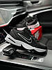 Чоловічі кросівки Nike Air Monarch Black White Взуття Найк Аір Монарх чорні шкіряні демісезон повсякденні, фото 9