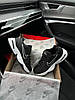Чоловічі кросівки Nike Air Monarch Black White Взуття Найк Аір Монарх чорні шкіряні демісезон повсякденні, фото 11