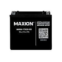 Мото аккумулятор AGM YTX 20-BS MAXION (12V, 18A), сухозаряженный, без электролита