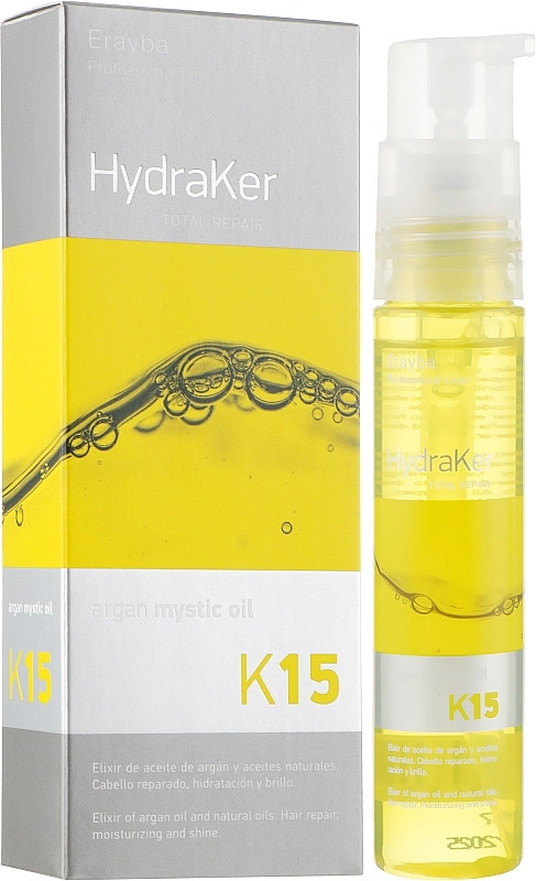 Арганова олія для волосся Erayba HydraKer K15 Argan Mystic Oil (50мл.)