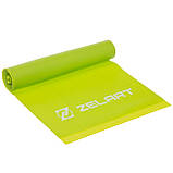 Стрічка еластична для фітнесу та йоги 150 см х 0.45 мм Zelart FI-6219-1_5, фото 4