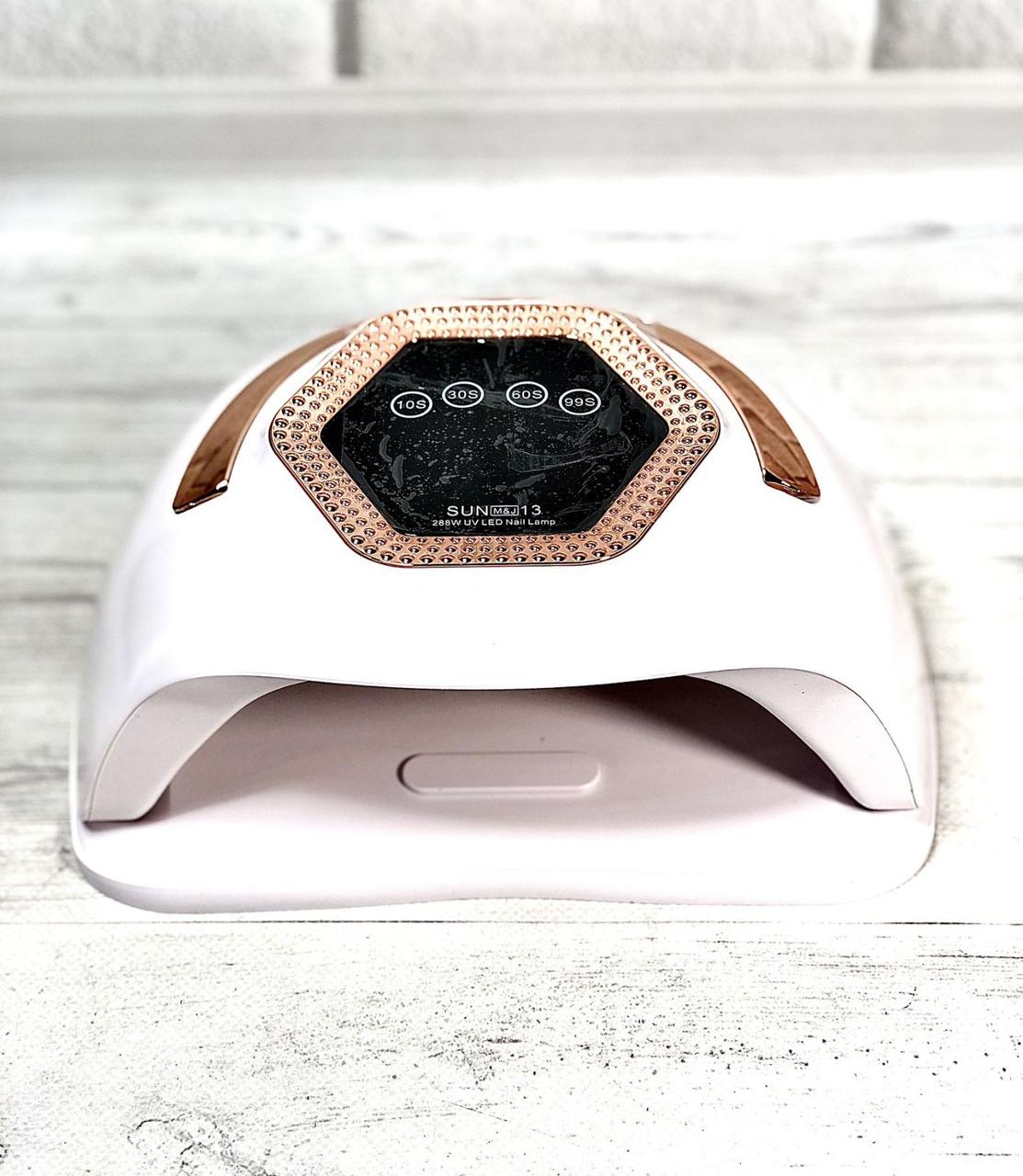Лампа для манікюру сенсорна Sun M&J 13 (16 червоних діодів) бронзова, 288 Вт, фото 1