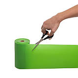 Стрічка еластична для фітнесу та йоги в рулоні 10 м х 15 см х 0,45 мм Zelart FI-6256-10, фото 9