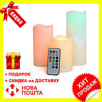 Светодиодные свечи с пультом управления Luma Candles Люма Кендлес (electronic candle)! Salee