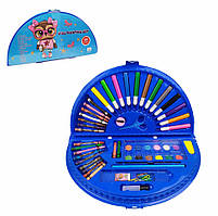 Дитячий набір для творчості і малювання MK 3918-2 у валізі  Сова