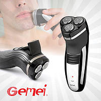 Акумуляторна електробритва для чоловіків Gemei GM-7300, Топовий