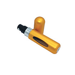 Атомайзер для парфумів з отвором для наповнення 80х16мм на 5мл. Золотиста матова.