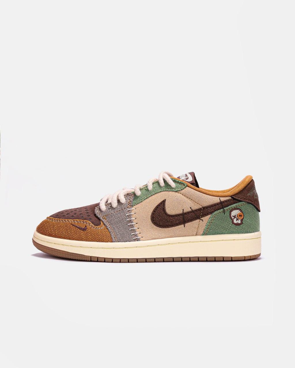 Кросівки Nike Air Jordan 1 Retro Low OG Voodoo Beige / Найк Аїр Джордан 1 Ретро ОГ Вуду Низькі