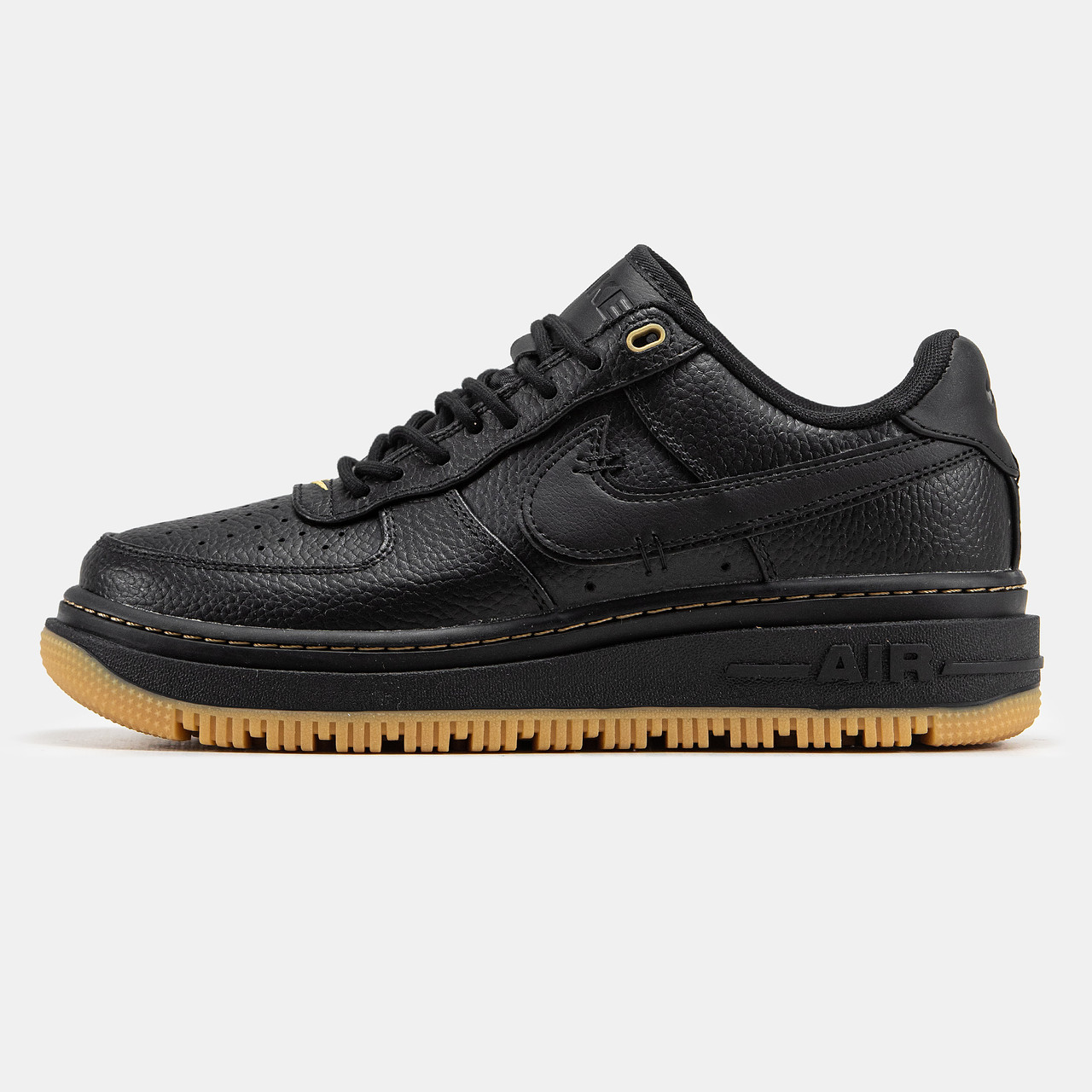 Чоловічі Кросівки Nike Air Force 1 Low Luxe Black / Найк Аїр Форс 1 Люкс Низькі