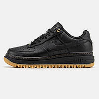 Чоловічі Кросівки Nike Air Force 1 Low Luxe Black / Найк Аїр Форс 1 Люкс Низькі