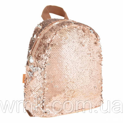 Рюкзак молодіжний GS-02 Gold з паєтками