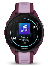 Смарт-годинник Garmin Forerunner 165 Music Berry/Lilac, фото 2