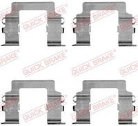 Комплект принадлежностей, накладка дискового тормоза Quick Brake 109-1161