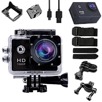 Экшн камера A7 Sport Full HD 1080P - Спортивная камера с аквабоксом, GoPro (b249)! Полезный